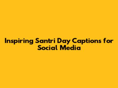Inspiring Santri Day Captions for Social Media